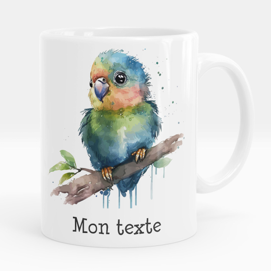 Personalisierte Tasse - Papagei