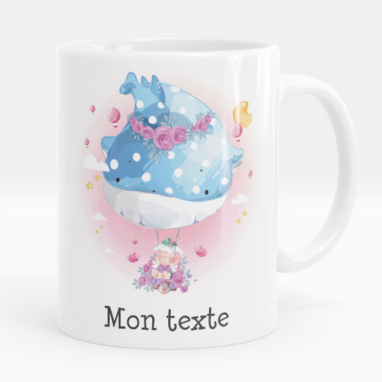 Personalisierte Tasse - Walblumen