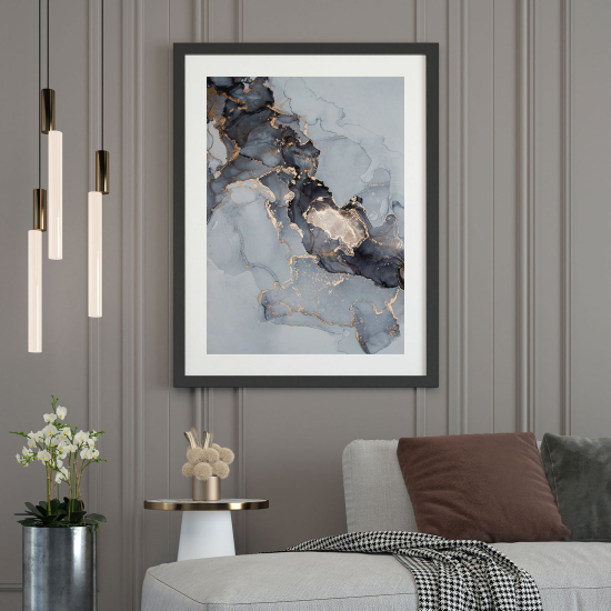 Poster - Marmor-Effekt