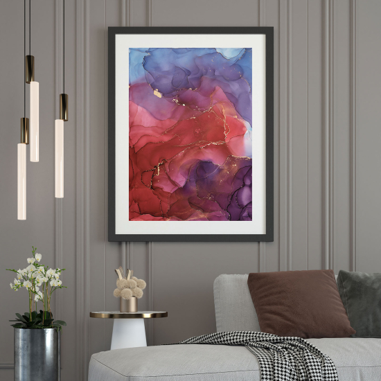 Poster - Marmor-Effekt