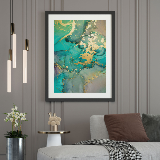 Poster - Marmor-Effekt