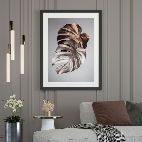 Poster - Palmblätter