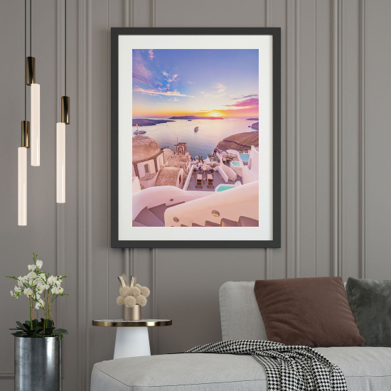 Poster - Santorin Griechenland