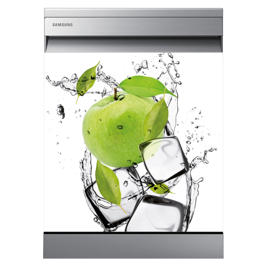 Spülmaschinenaufkleber - Apfel