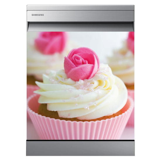 Spülmaschinenaufkleber - Cup Cake