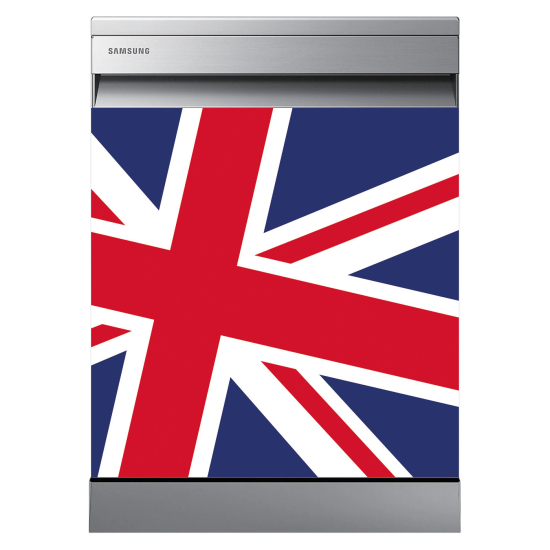 Spülmaschinenaufkleber - Flagge UK
