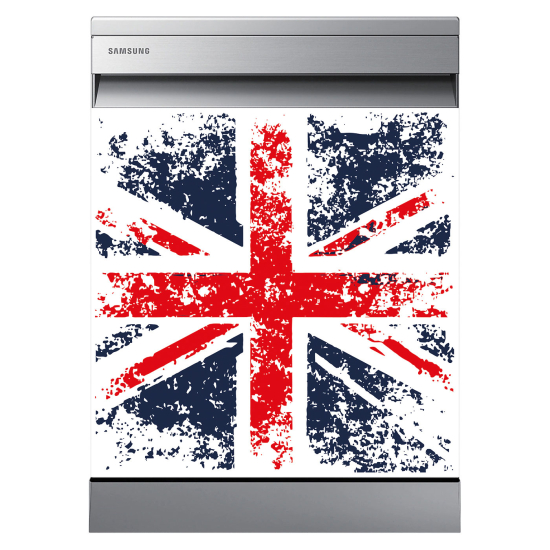 Spülmaschinenaufkleber - Flagge UK