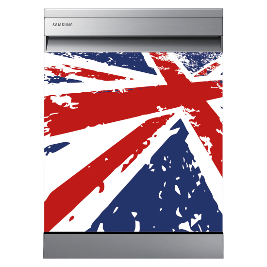 Spülmaschinenaufkleber - Flagge UK