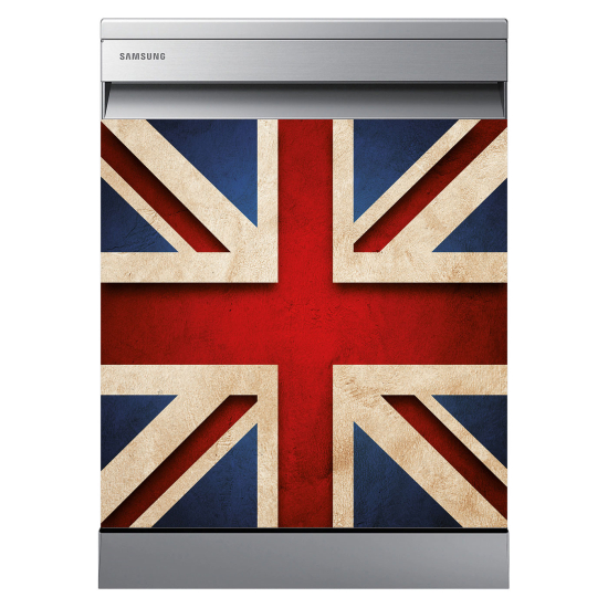 Spülmaschinenaufkleber - Flagge UK