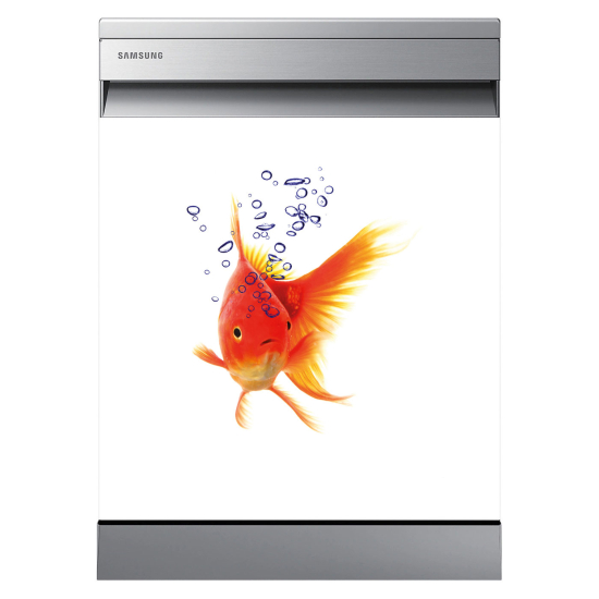 Spülmaschinenaufkleber - Goldfisch
