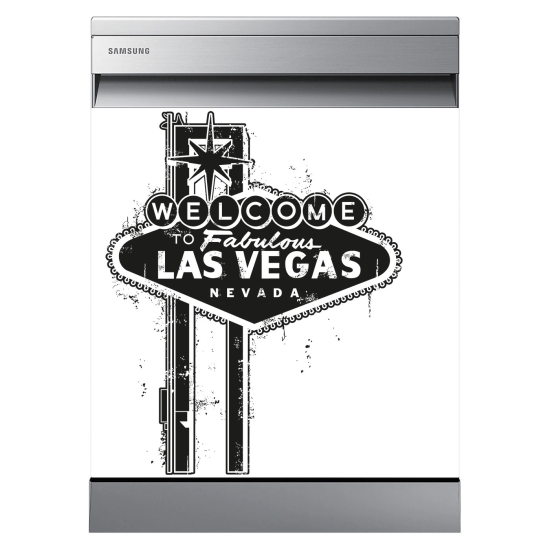 Spülmaschinenaufkleber - Las Vegas