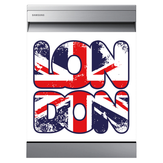 Spülmaschinenaufkleber - London
