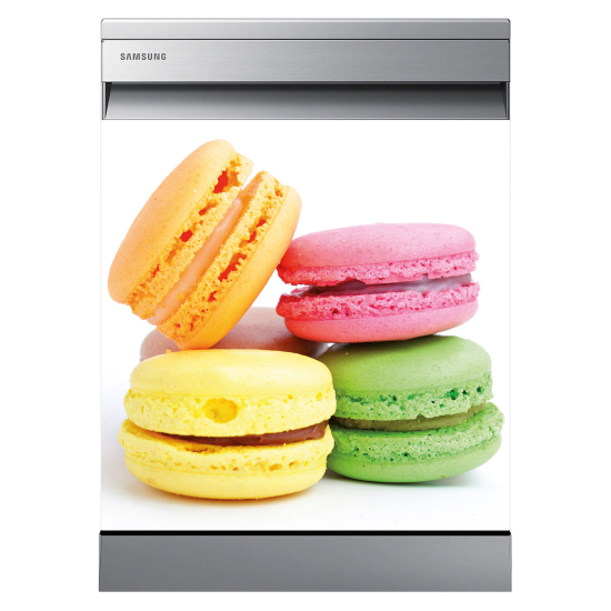 Spülmaschinenaufkleber - Macarons