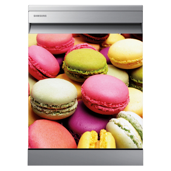 Spülmaschinenaufkleber - Macarons