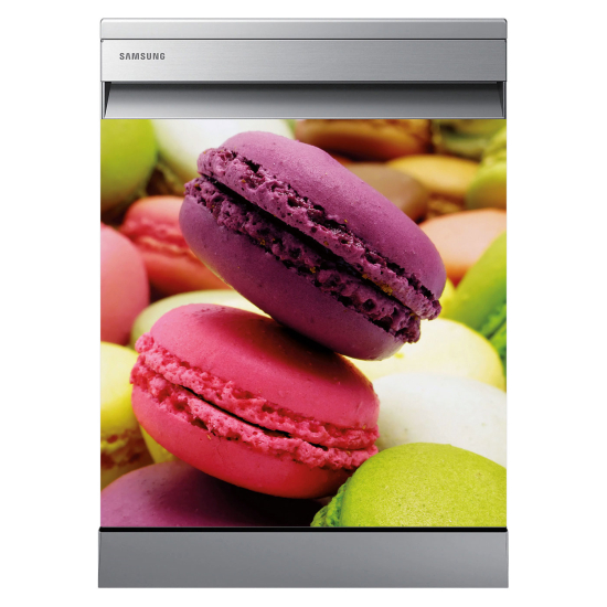 Spülmaschinenaufkleber - Macarons