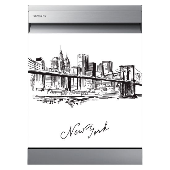Spülmaschinenaufkleber - New York