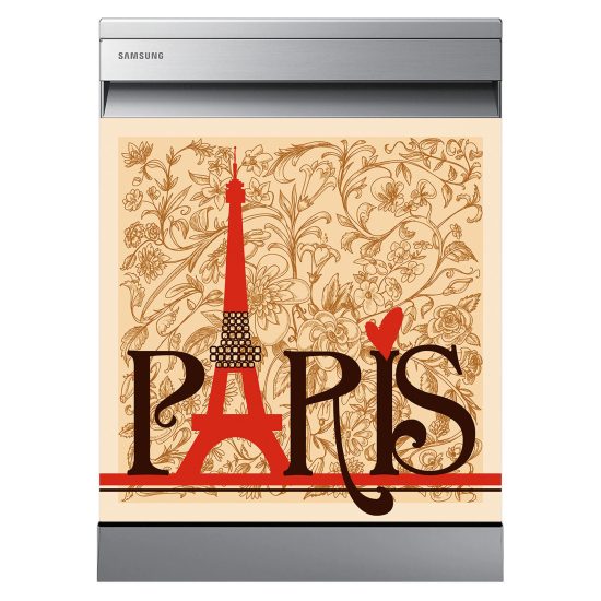 Spülmaschinenaufkleber - Paris