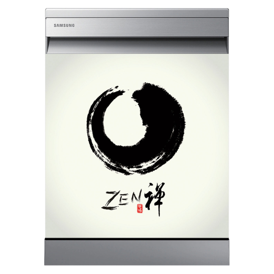 Spülmaschinenaufkleber - Zen