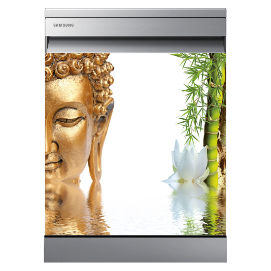 Spülmaschinenaufkleber - Zen-Buddha