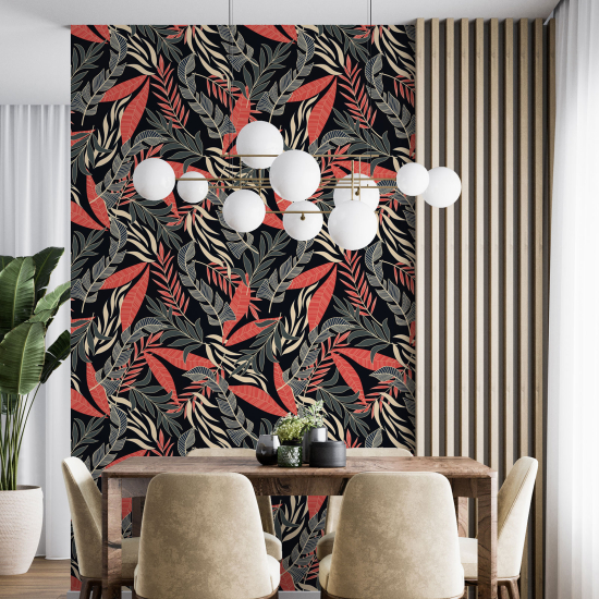 Tapete - Botanisches Motiv