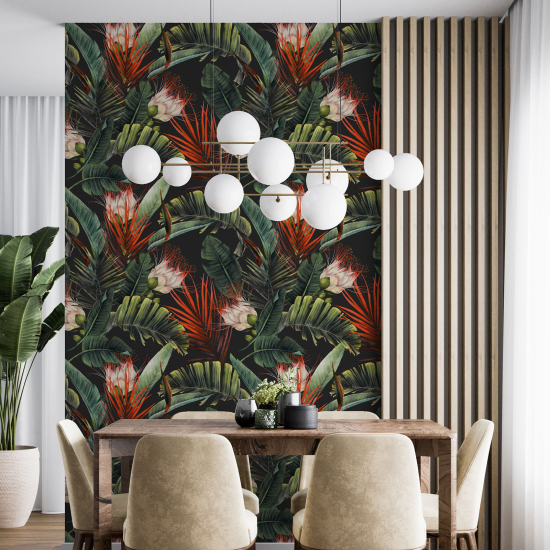 Tapete - Botanisches Motiv