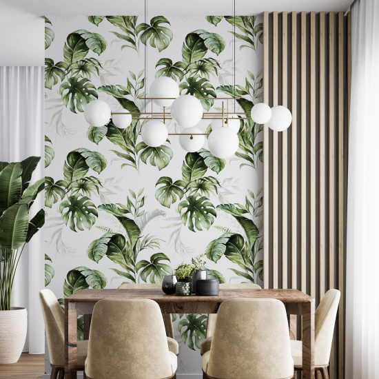 Tapete - Botanisches Motiv