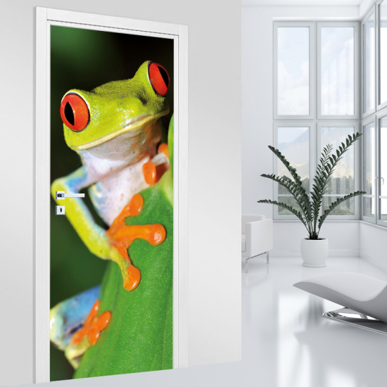 Türaufkleber - Frosch