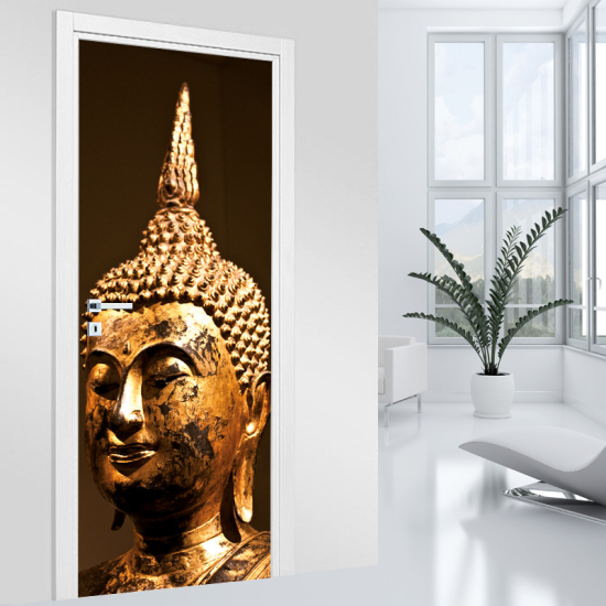Türaufkleber - Goldener Buddha