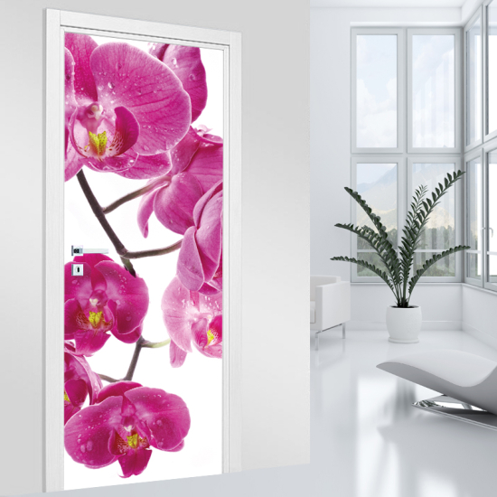 Türaufkleber - Orchidee