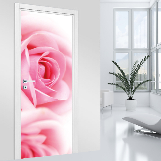 Türaufkleber - Rose
