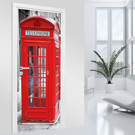 Türaufkleber - Telefonzelle London
