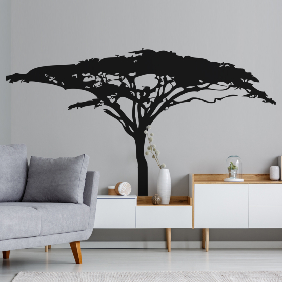 Wandtattoo - Afrikanischer Baum