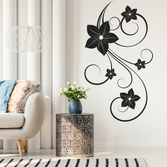 Wandtattoo - Blumen