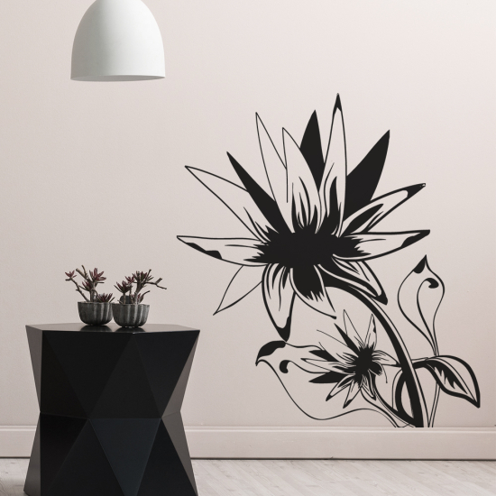 Wandtattoo - Blumen
