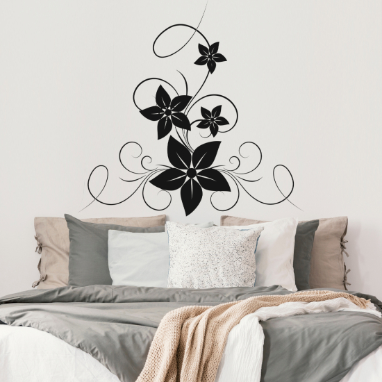 Wandtattoo - Blumen