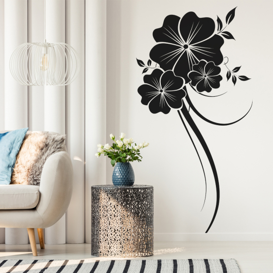 Wandtattoo - Blumen