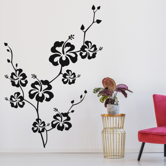 Wandtattoo - Blumen