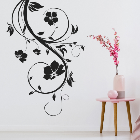 Wandtattoo - Blumen
