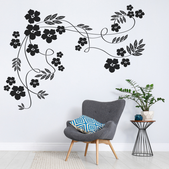 Wandtattoo - Blumen
