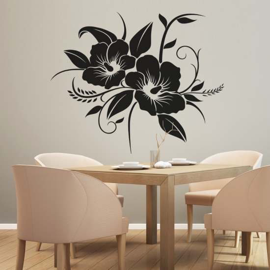 Wandtattoo - Blumen