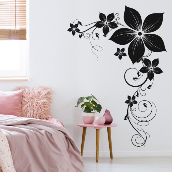Wandtattoo - Blumen