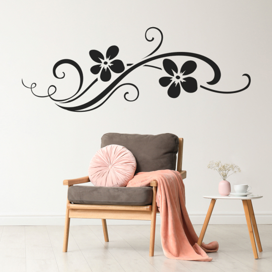 Wandtattoo - Blumen