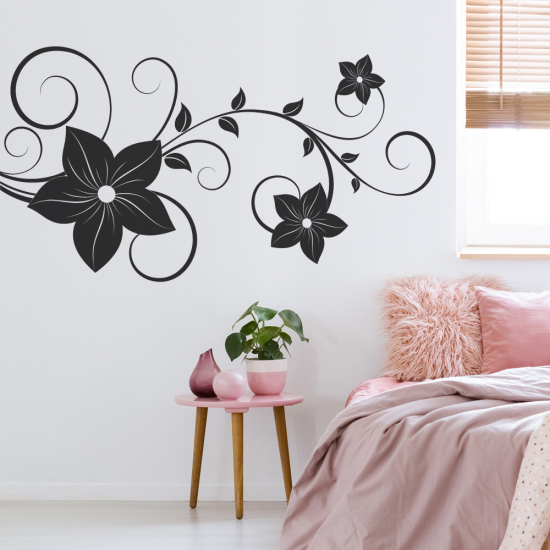 Wandtattoo - Blumen