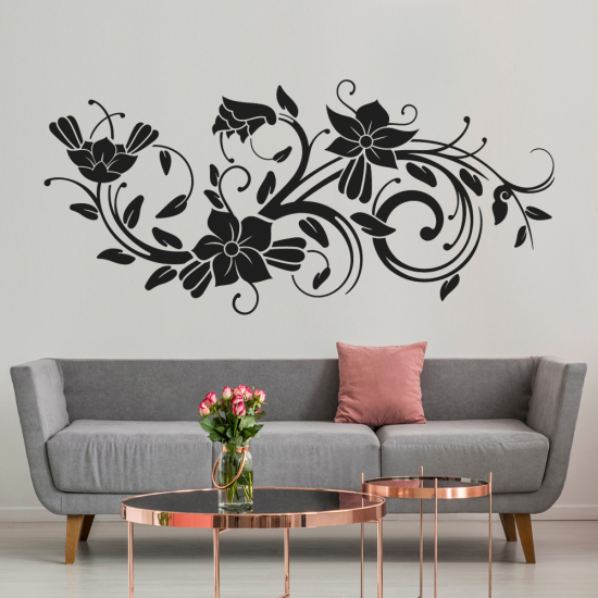 Wandtattoo - Blumen