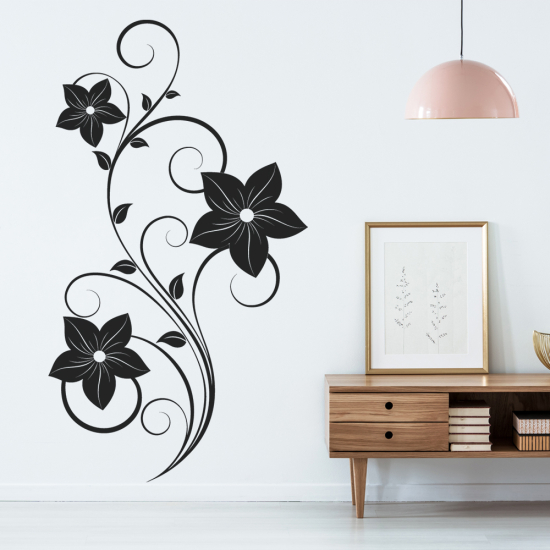 Wandtattoo - Blumen