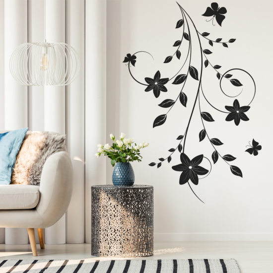 Wandtattoo - Blumen