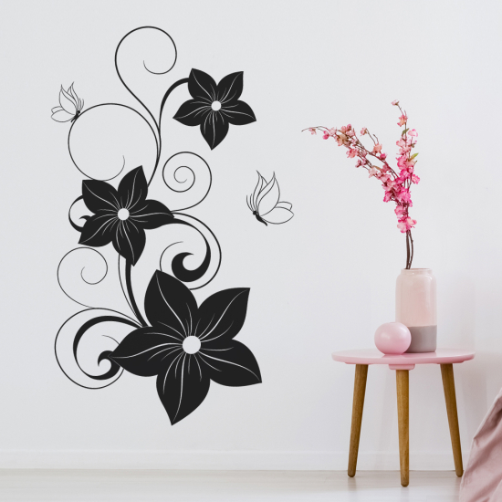 Wandtattoo - Blumen