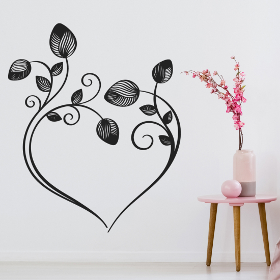 Wandtattoo - Blumenarrangement