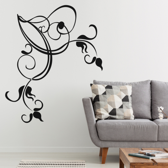 Wandtattoo - Blumenarrangement