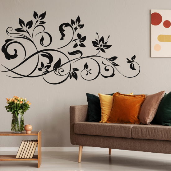 Wandtattoo - Blumenarrangement